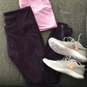 z by zobha purple leggings/yoga pants